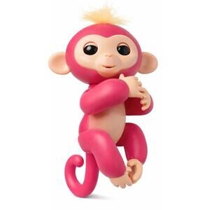 WowWee Fingerlings Mia Pink Monkey Interactive Toy 2017 Tested Working Grips